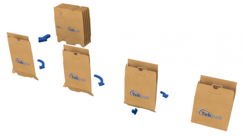 Crash Lock Carton Erecting Sequence