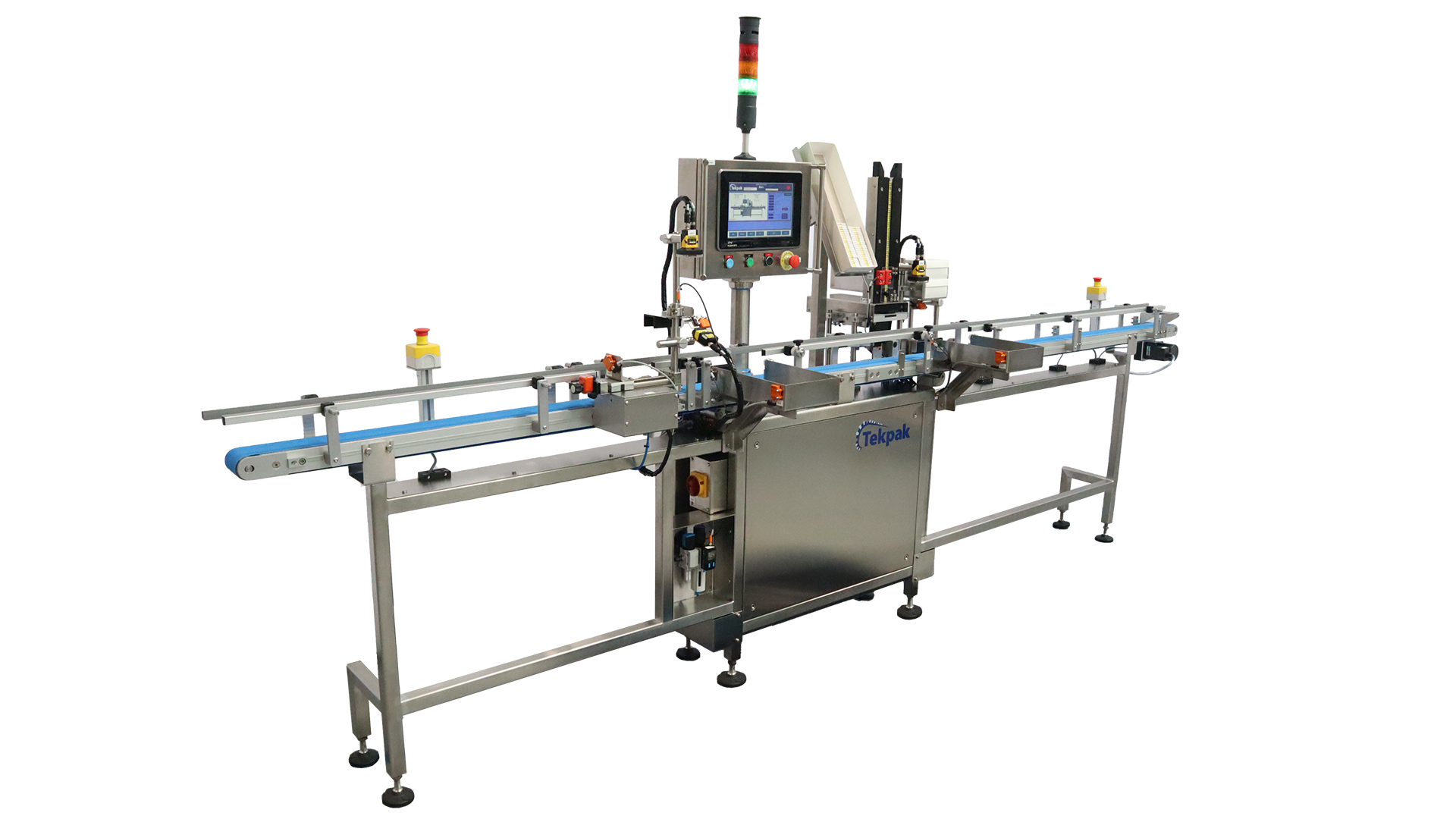 Automated leaflet inserter with vision inspection pharmaceutical packaging