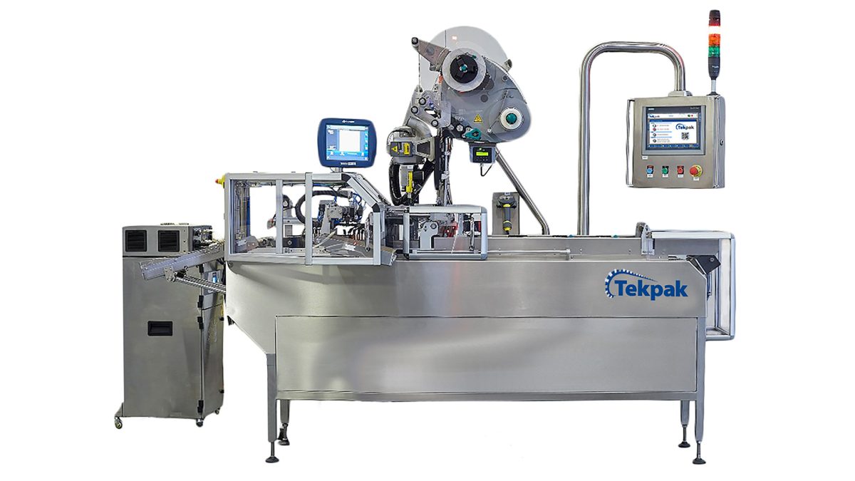 Pen labeller with thermal transfer printer pharmaceutical labelling system